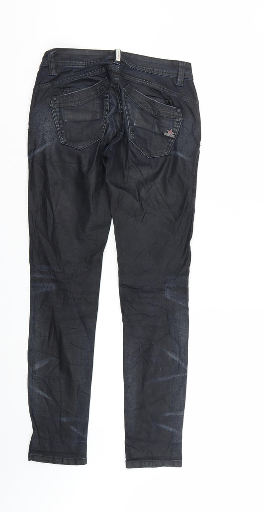 Buena Vista Womens Black Denim Straight Jeans Size XS L29 in