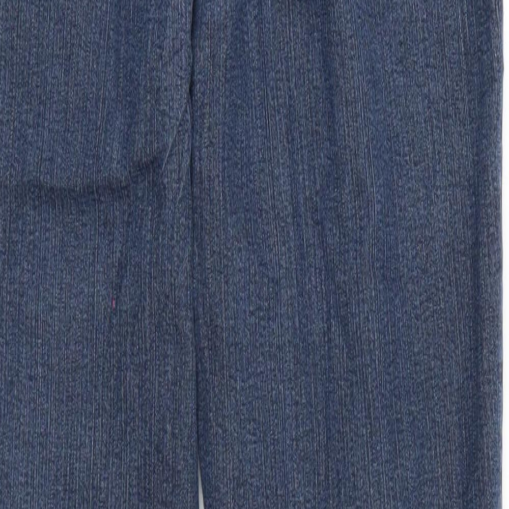 Womens UK Size 12 ZERRES Regular Fit Straight Blue Jeans