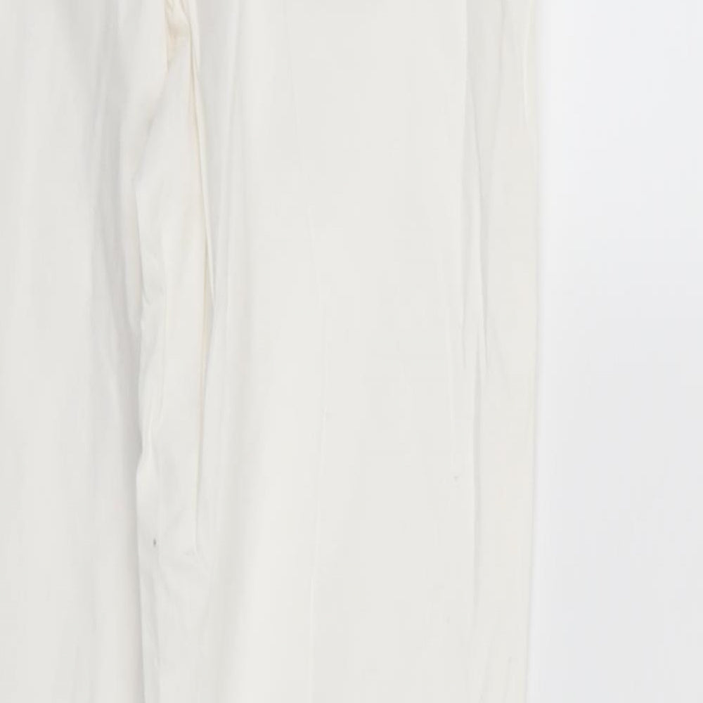 Originals Womens White  Denim Straight Jeans Size 10 L27 in