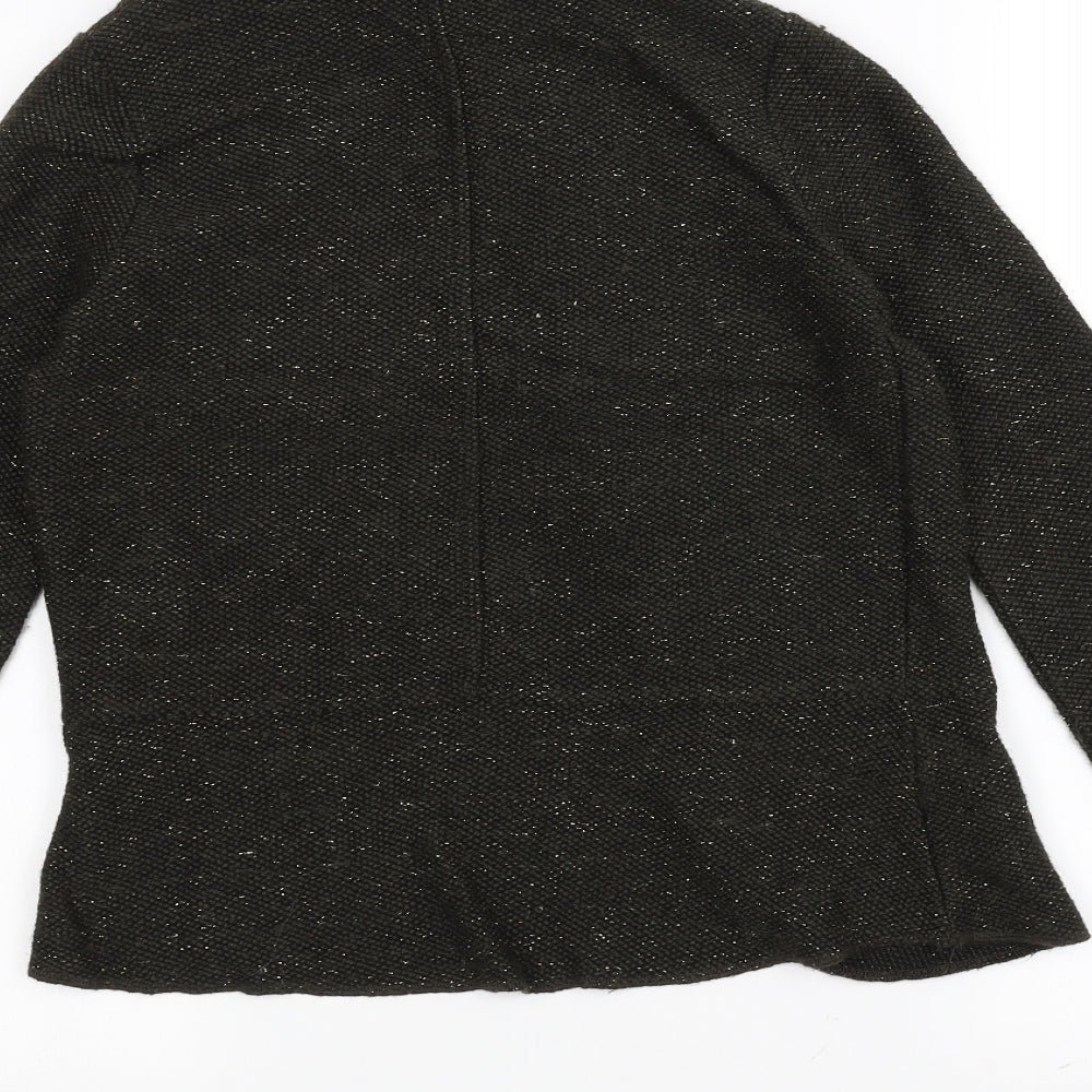 Womens UK Size 10 Red Herring Black Jacket