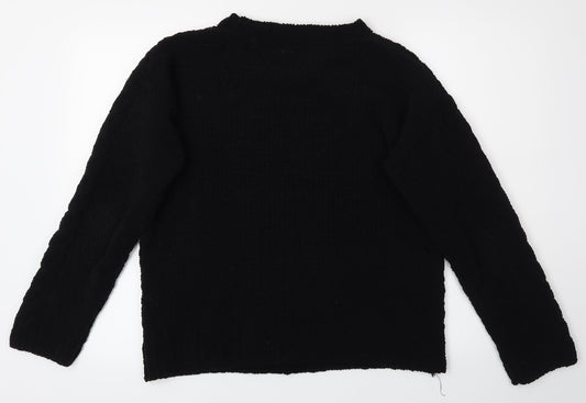 Primark Womens Black Pullover Jumper Size XS
