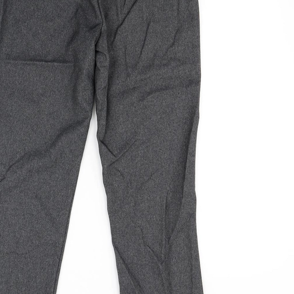 Pinns Womens Grey Dress Pants Trousers Size 14 L30 in