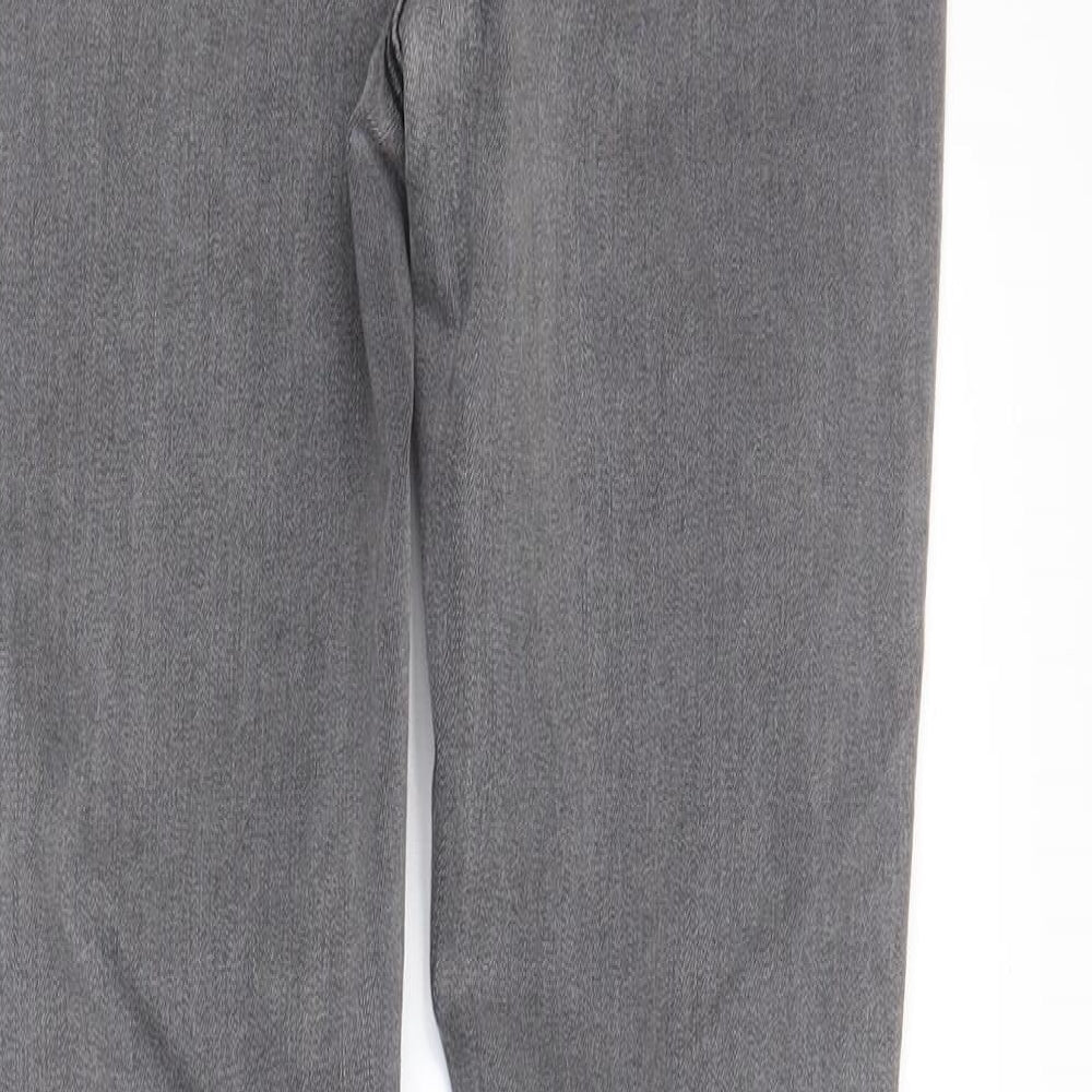 PRETTYLITTLETHING Womens Grey Denim Skinny Jeans Size 8 L28 in
