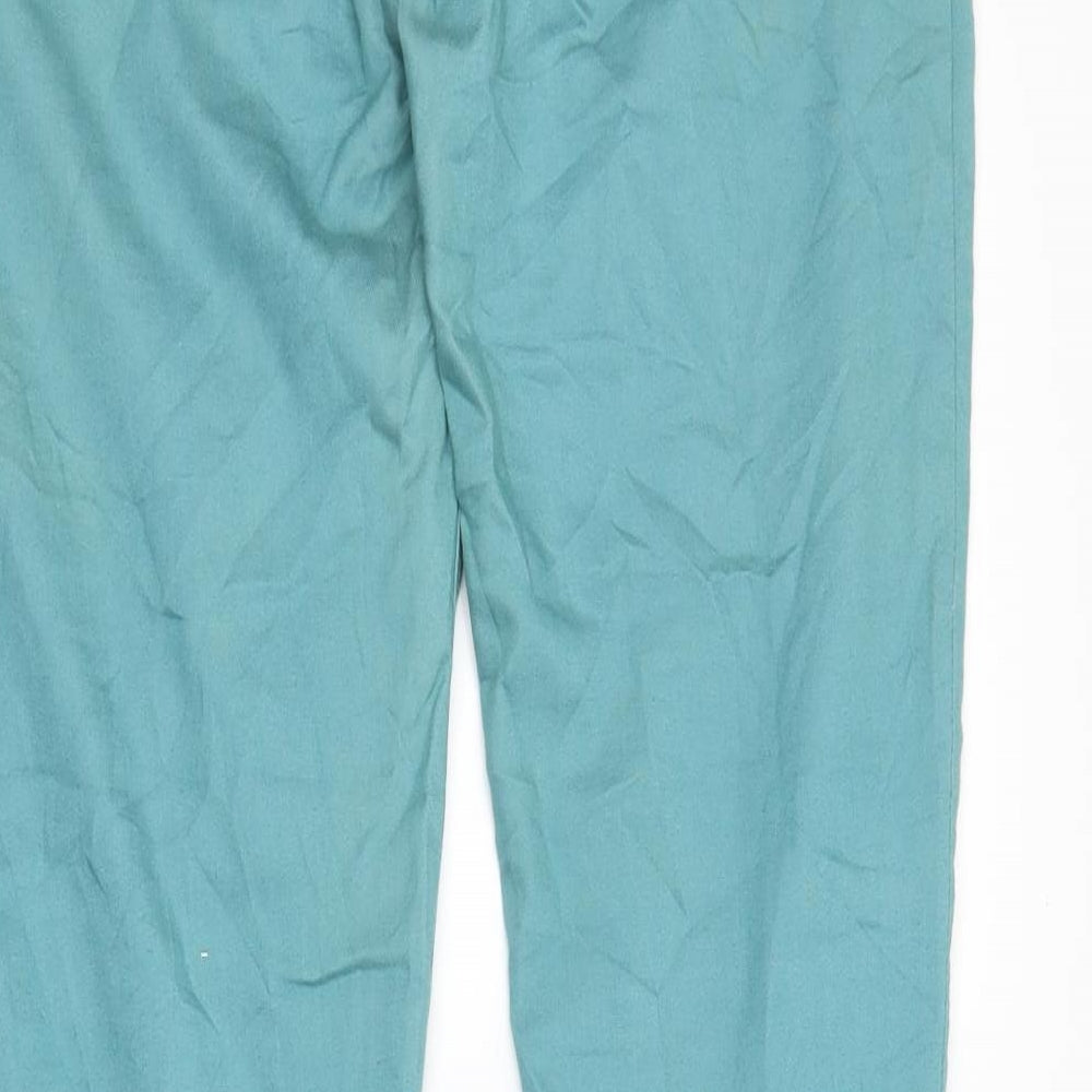 Womens UK Size 12 DenimCo Regular Fit Skinny Green Jeans