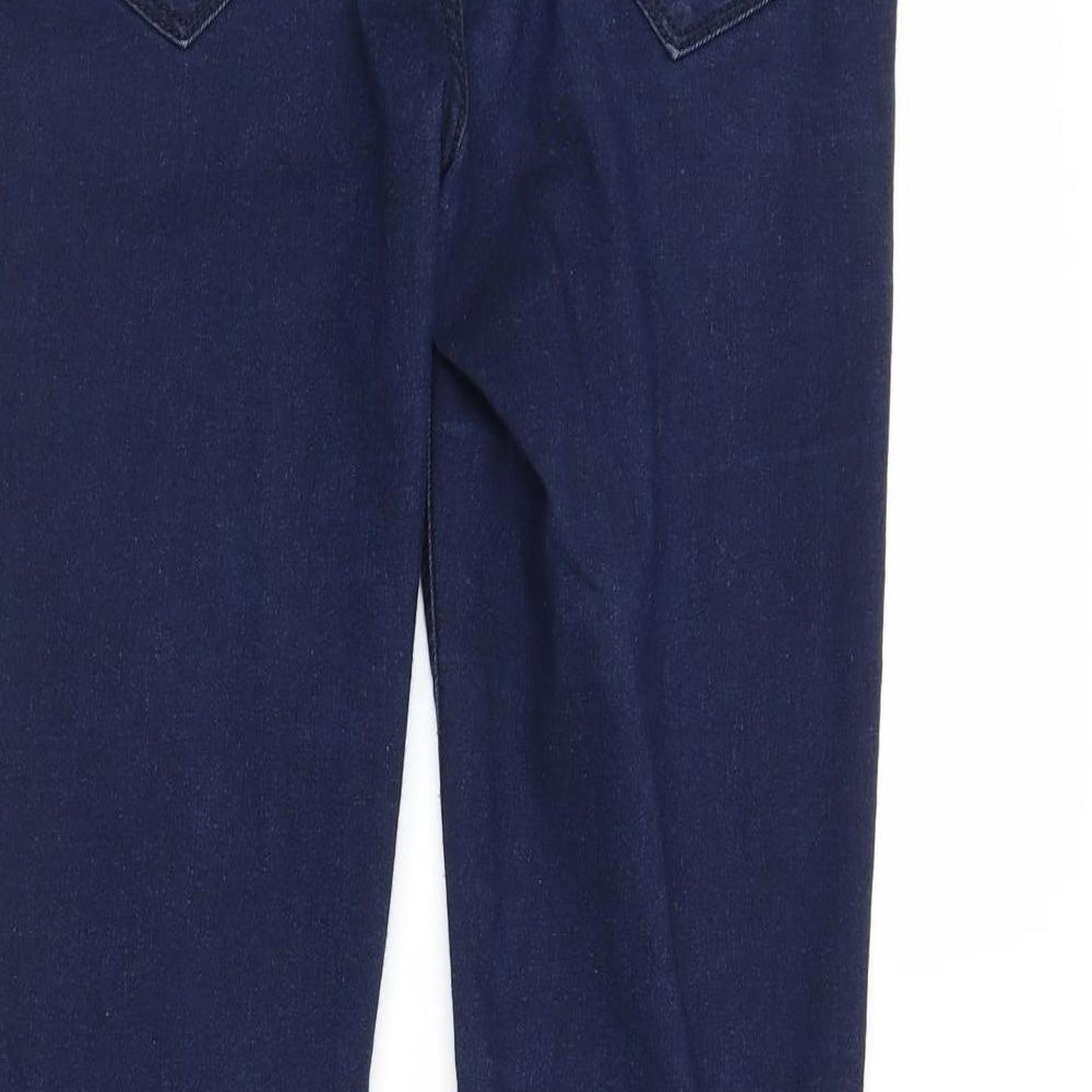 Womens UK Size 8 yesyes Regular Fit Skinny Blue Jeans