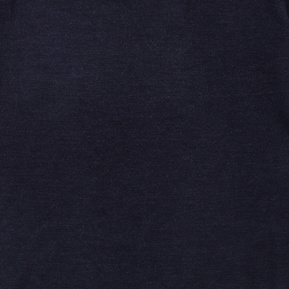 M&Co Mens Blue Pullover Jumper Size L