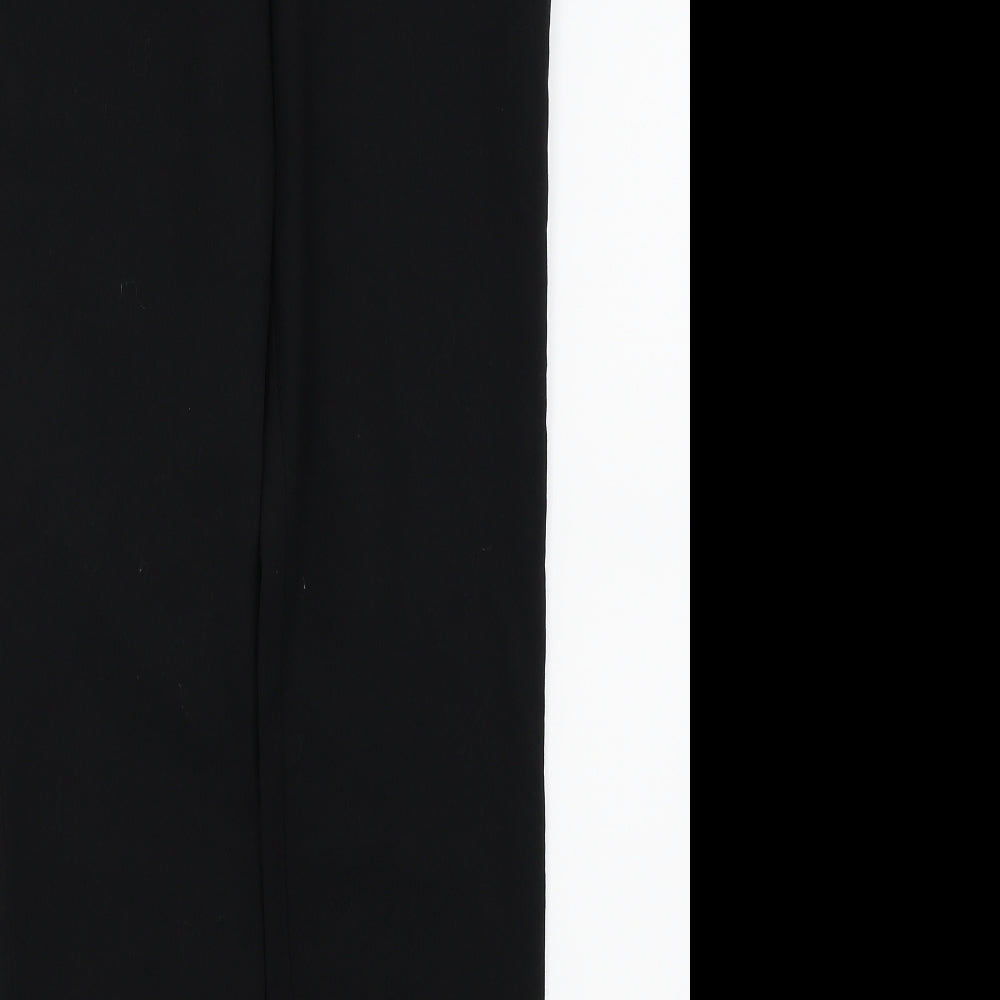 TU Womens Black Trousers Size 8 L26 in