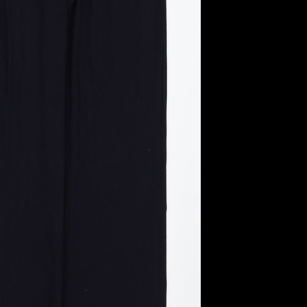 M&S Womens Blue Trousers Size 18 L27 in