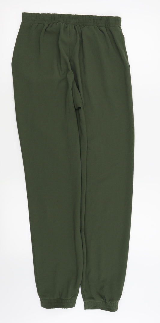 Primark Womens Green Trousers Size 6 L28 in