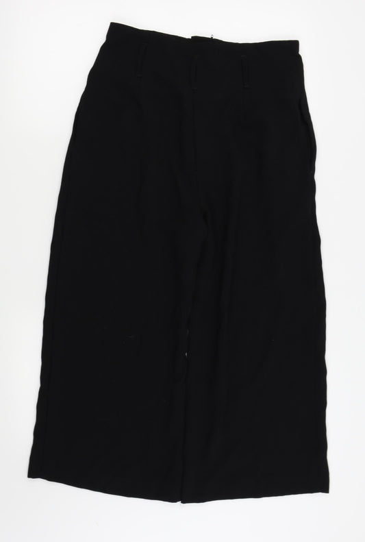 River Island Womens Black Capri Trousers Size 12 L21 in
