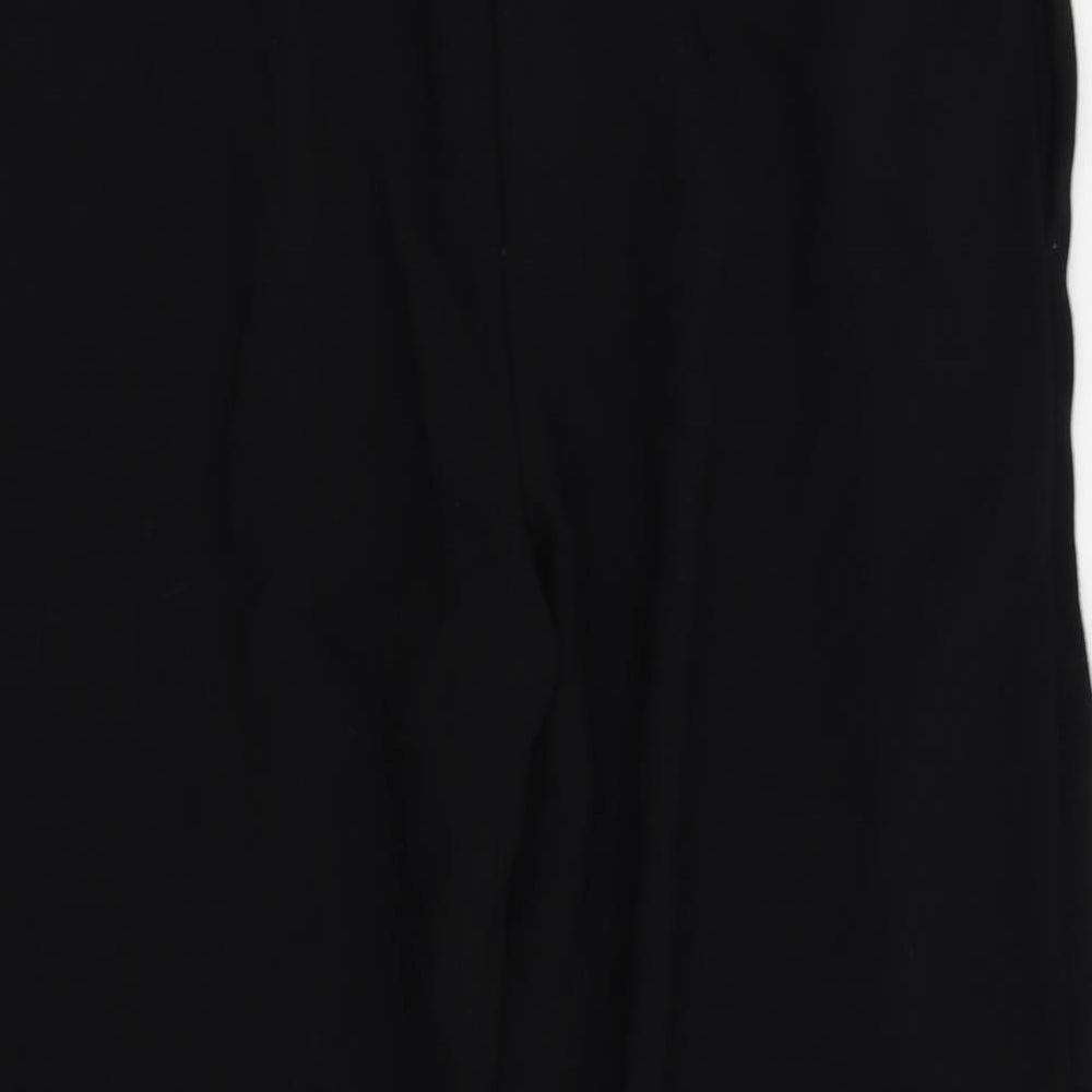 River Island Womens Black Capri Trousers Size 12 L21 in