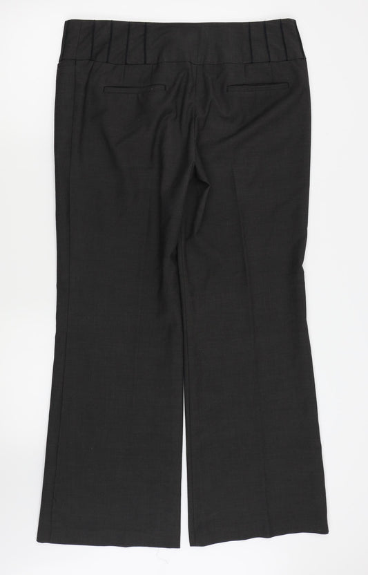 NEXT Womens Grey Trousers Size 14 L29 in