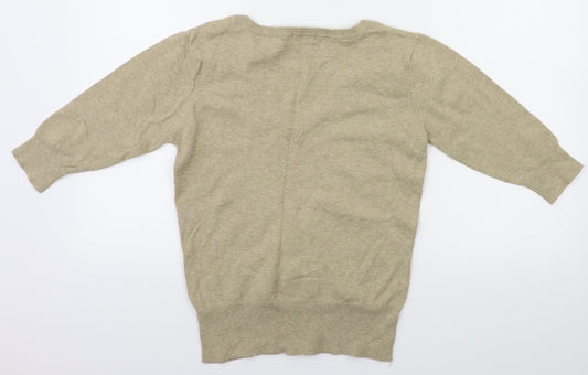 Primark Womens Beige Basic T-Shirt Size 12