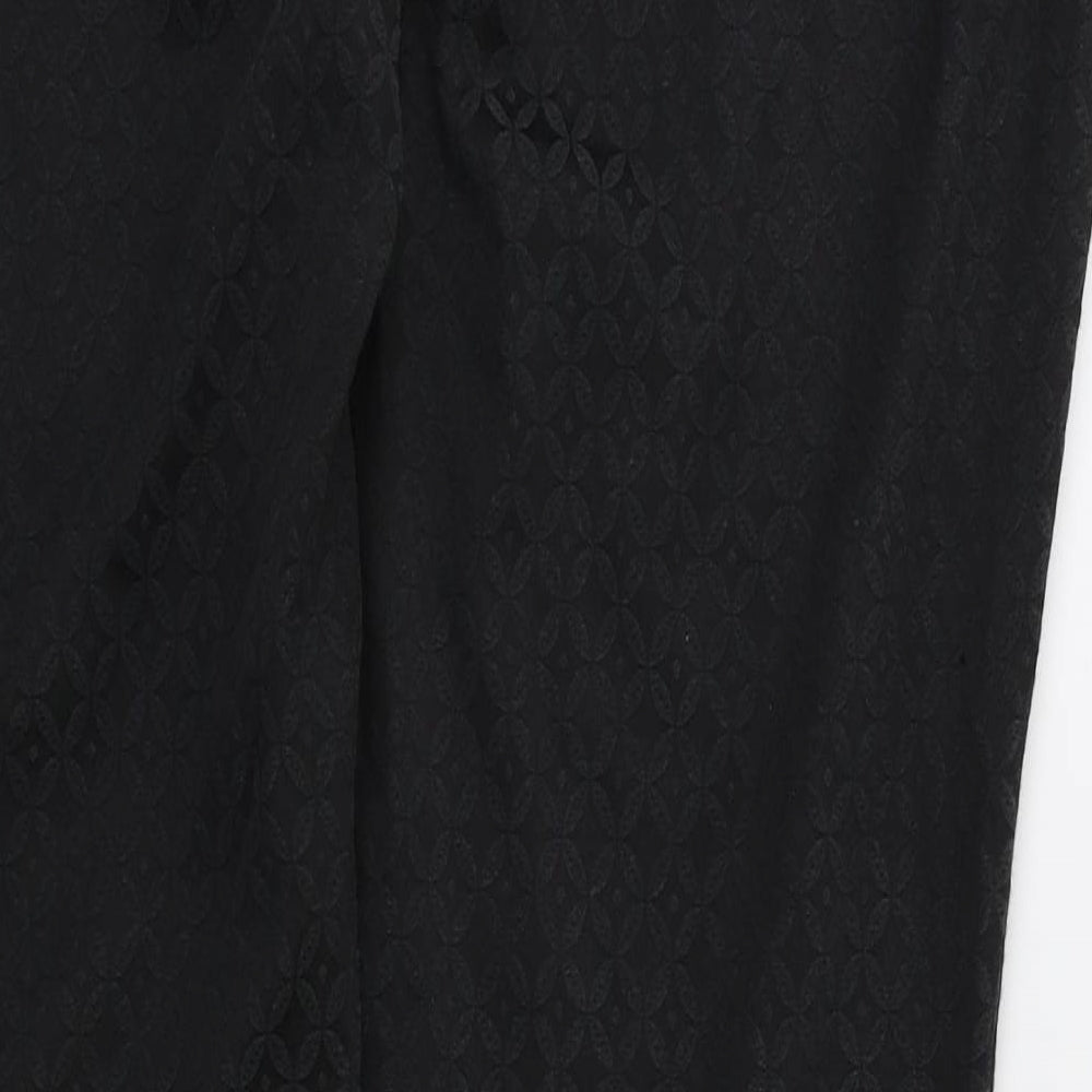 George Womens Grey Argyle/Diamond Trousers Size 16 L27 in