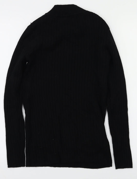 Womens UK Size 12 Primark Black Basic T-Shirt