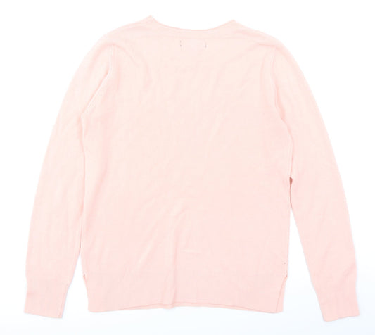 Atmosphere Womens Pink Knit Pullover Jumper Size 12