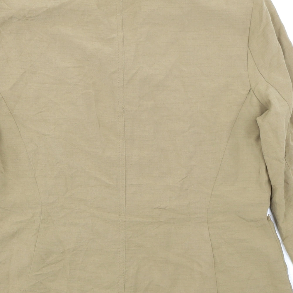 Womens UK Size 12 OPUS Brown Jacket