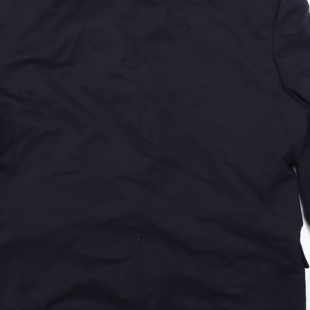 Mens UK Size 40 NEXT Regular Black Suit Jacket