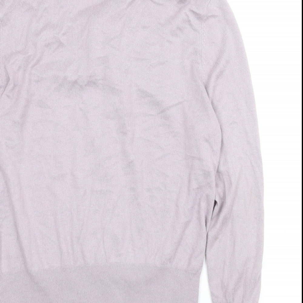 Linea Womens Purple Cardigan Jumper Size 2XL