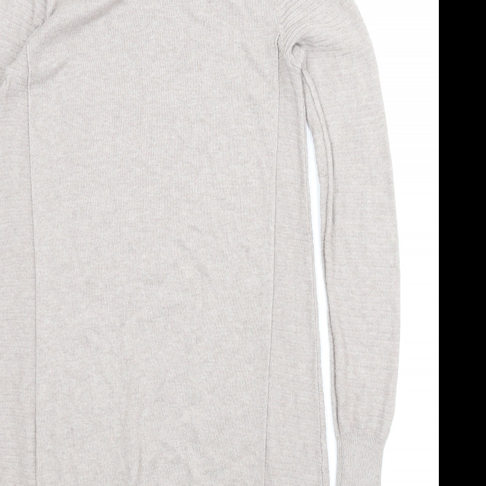 F&F Womens Brown Jumper Dress Size 8