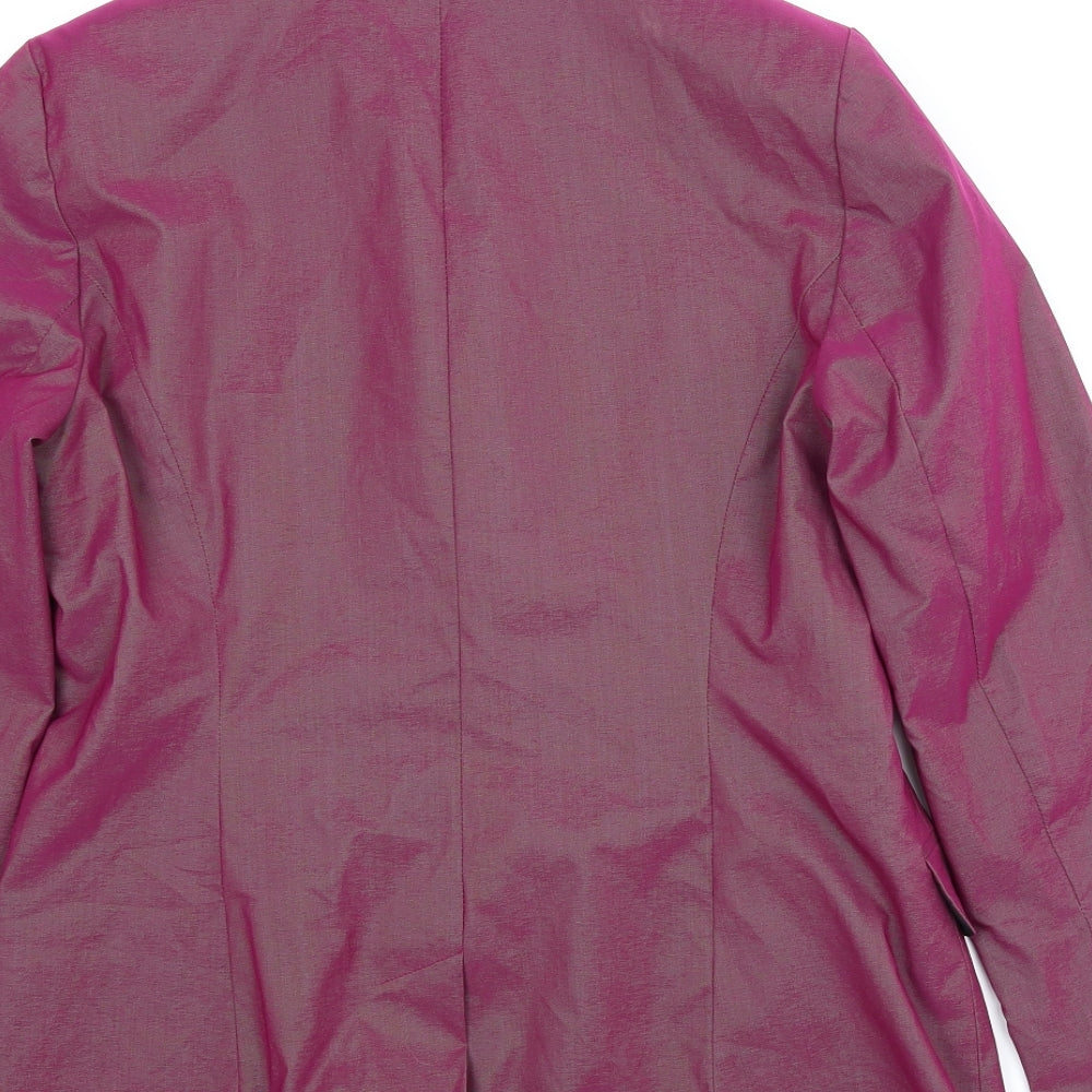 Imitz Womens Purple Jacket Size 6