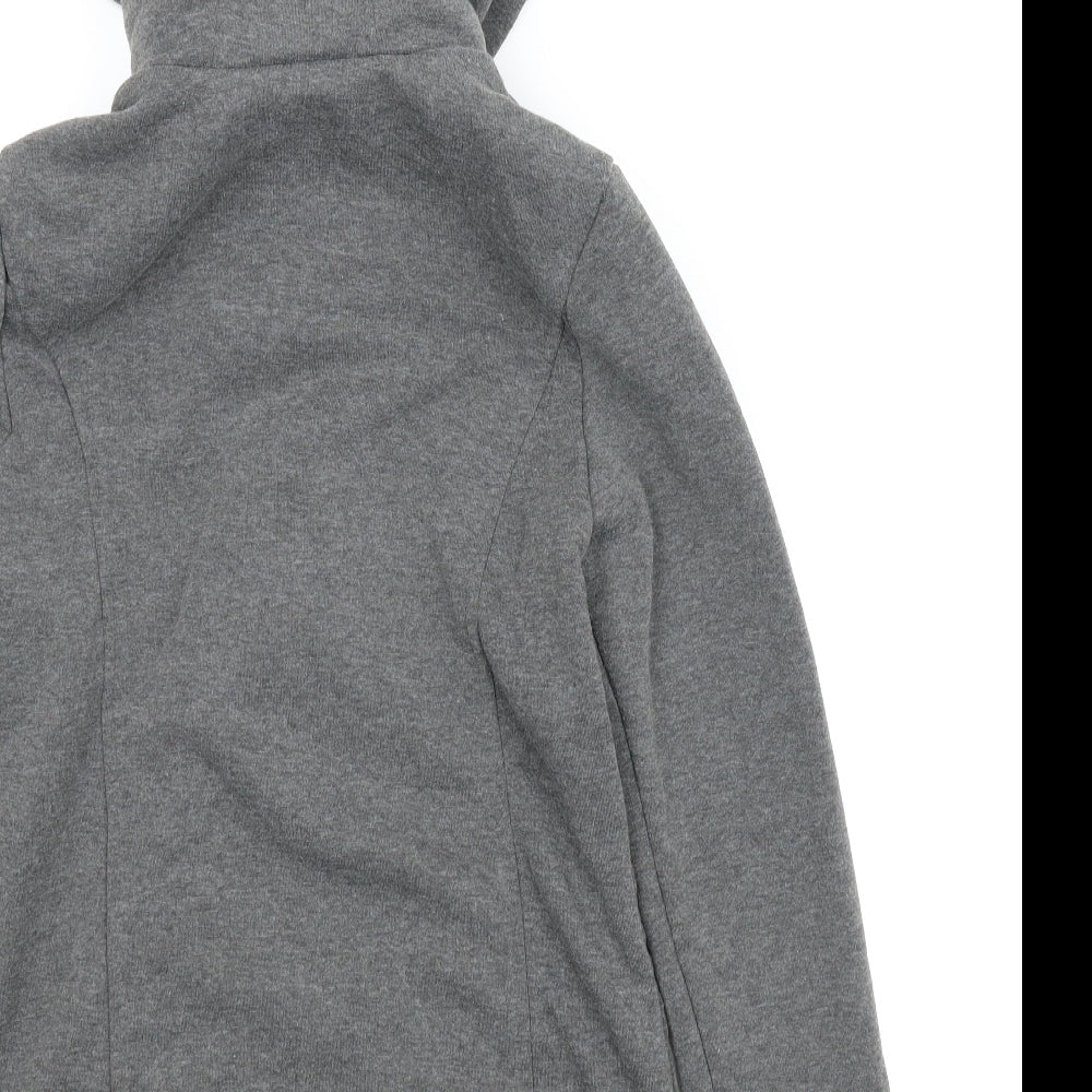 Network Womens Grey Full Zip Jumper Size 8