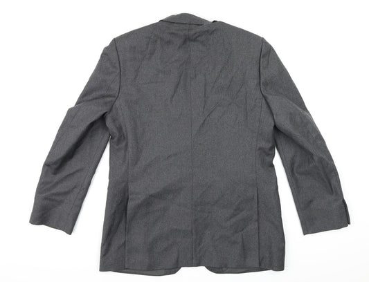 Mens UK Size 34 Burton Regular Grey Suit Jacket