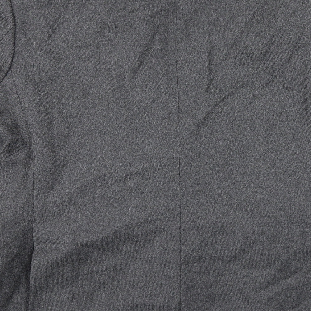 Mens UK Size 34 Burton Regular Grey Suit Jacket