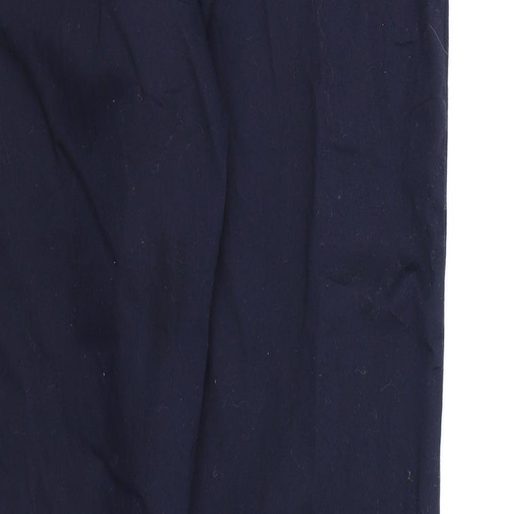 Womens UK Size 12 H&M Regular Fit Blue Trousers