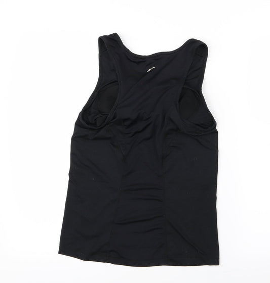 LA Gear Womens Black Basic T-Shirt Size 12