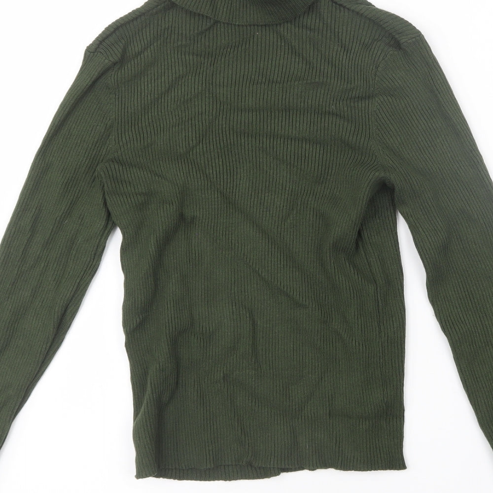 Divided by H&M Womens Green Basic T-Shirt Size S