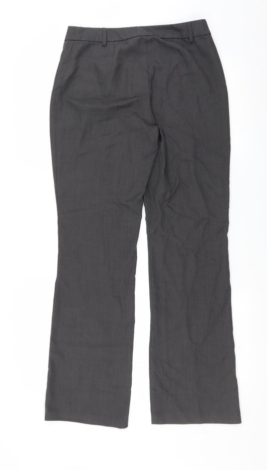 Sainsburys Womens Grey Trousers Size 10 L30 in