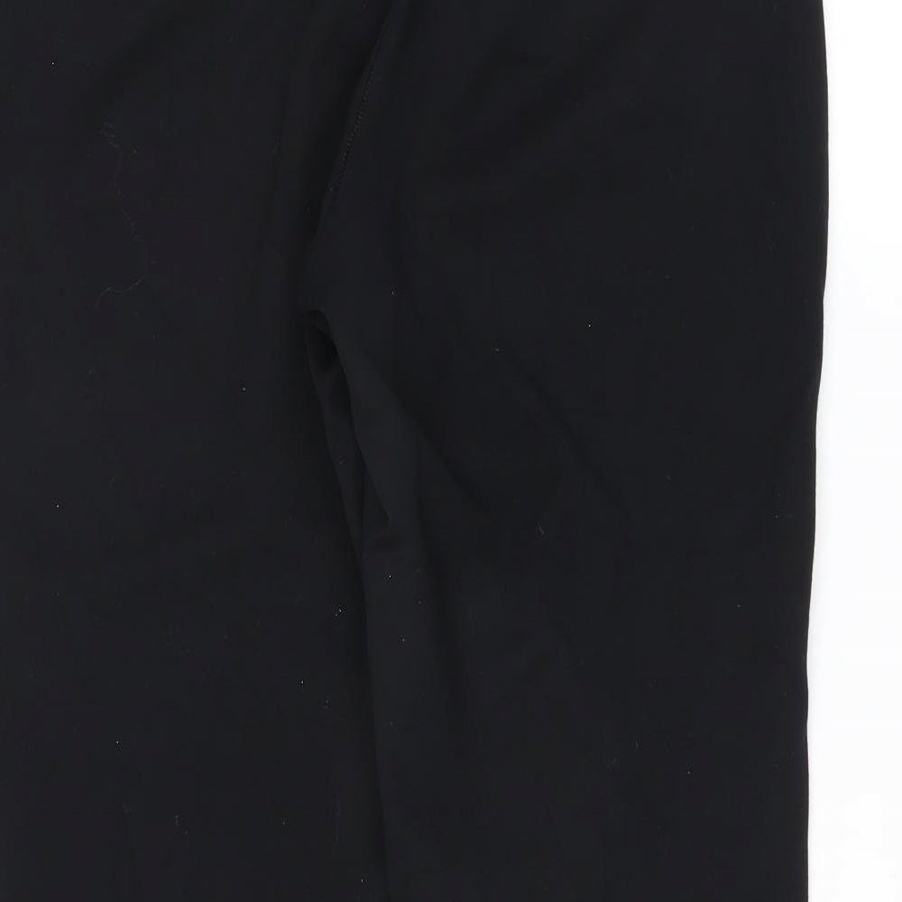 Womens UK Size 10 Marks and Spencer Slim Fit Black Trousers