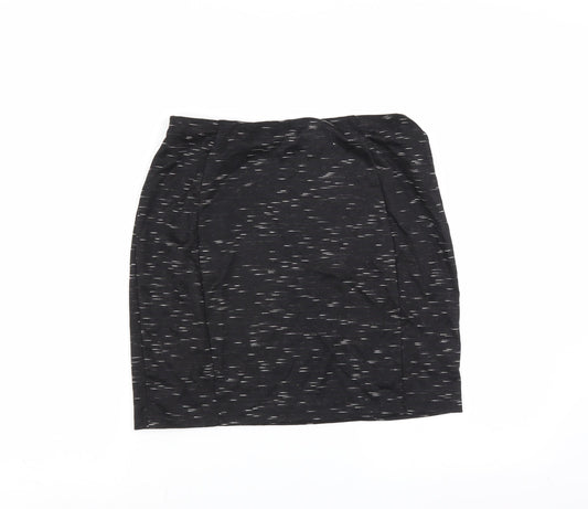 Papaya Womens Black   Mini Skirt Size 12