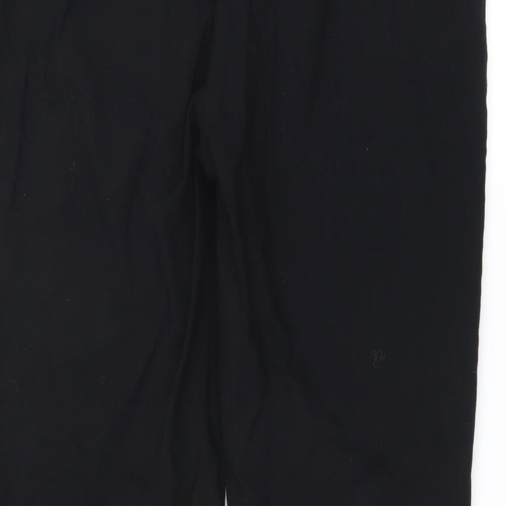 Womens UK Size 12 Marks and Spencer Slim Fit Black Trousers