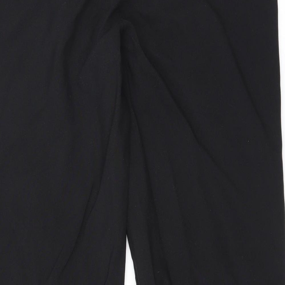 Primark Womens Black Trousers Size 14 L28 in