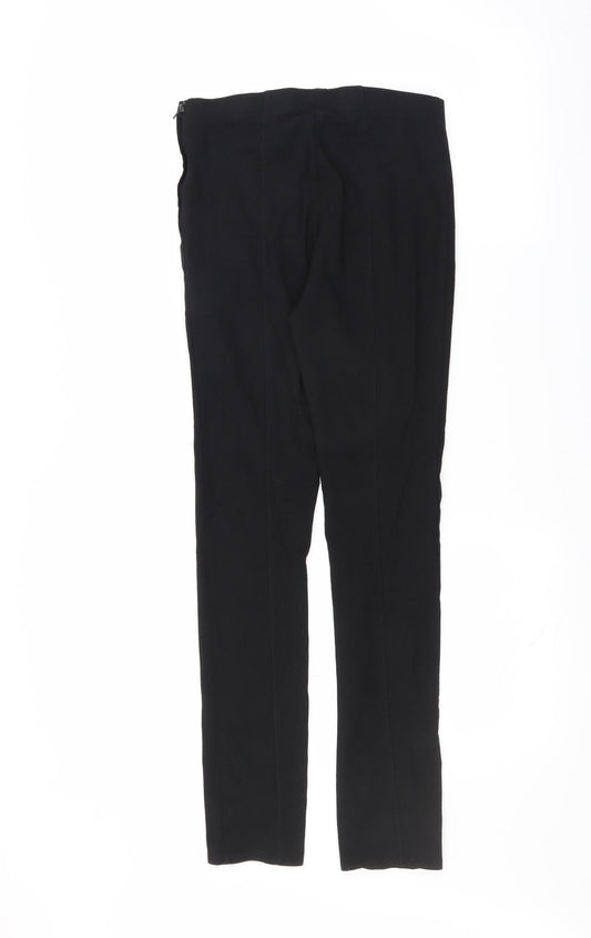 Primark Womens Black Trousers Size 8 L27 in
