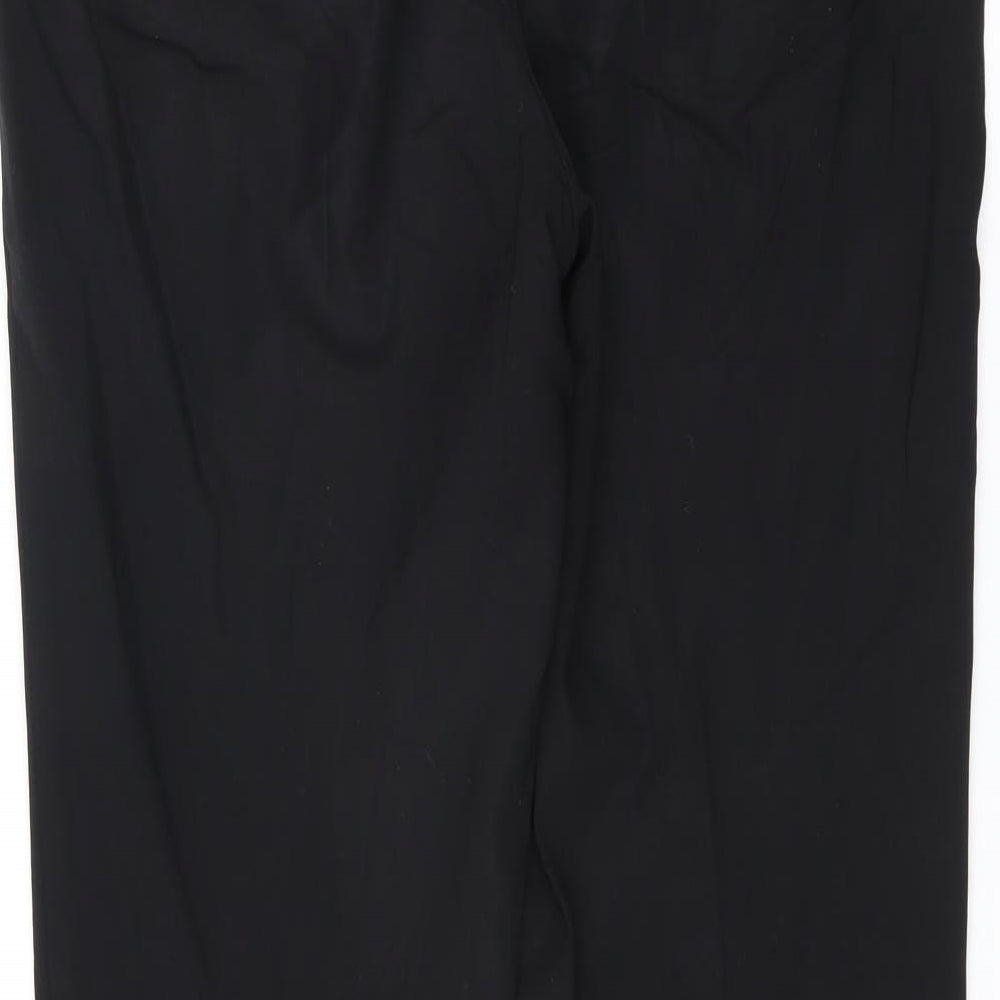 Theory Womens Black Trousers Size 8 L29 in