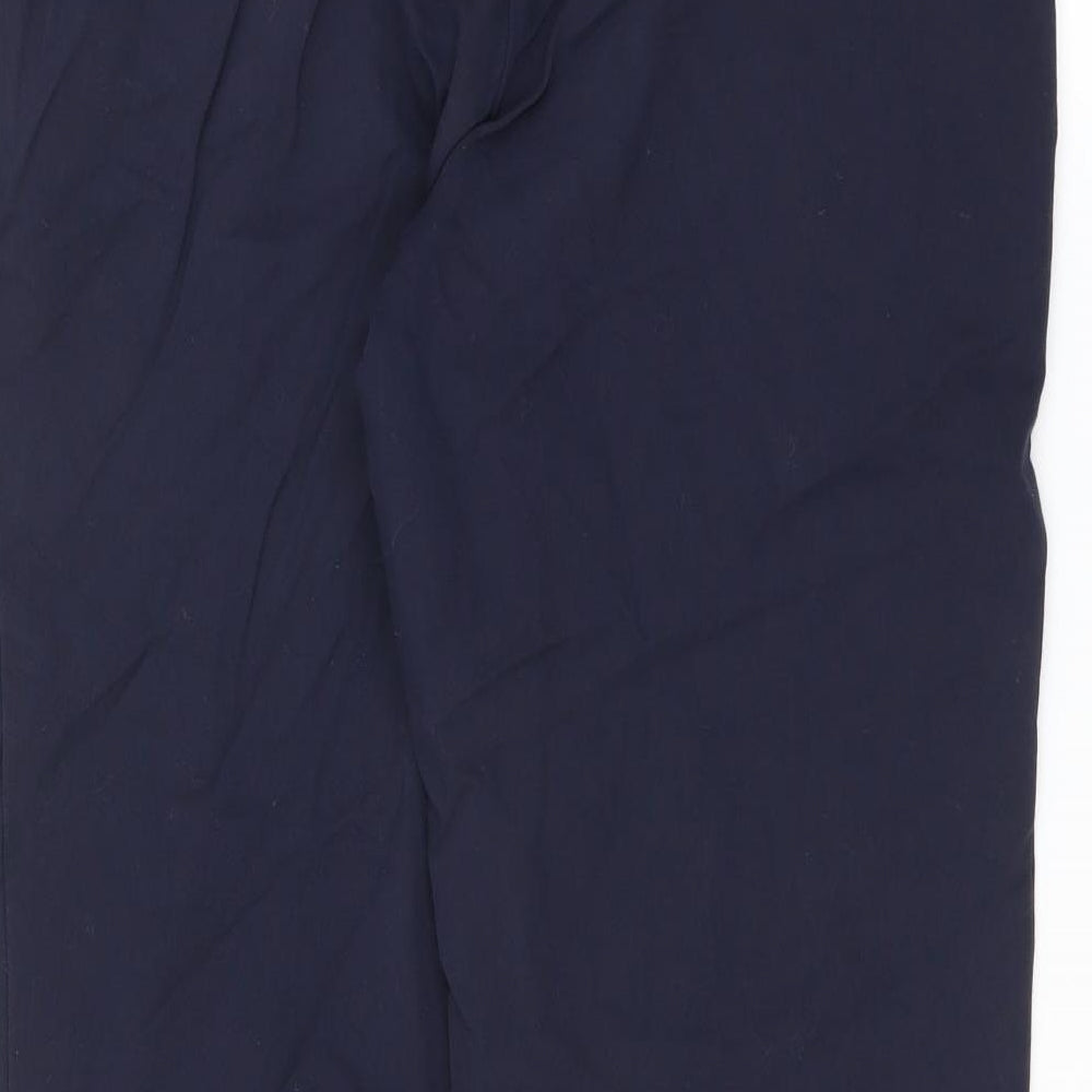 Womens UK Size 10 Dorothy Perkins Regular Fit Blue Trousers