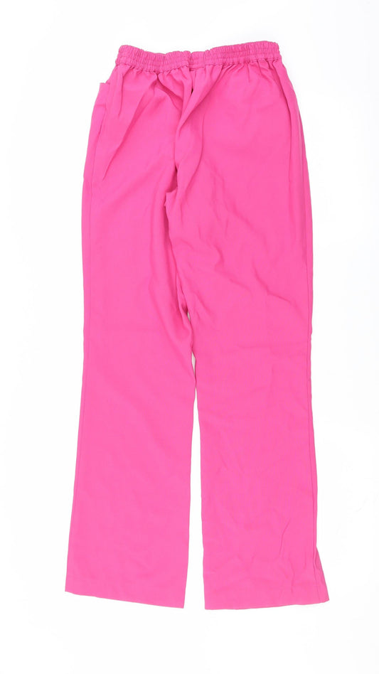 Cotton Traders Womens Pink Trousers Size 12 L31 in