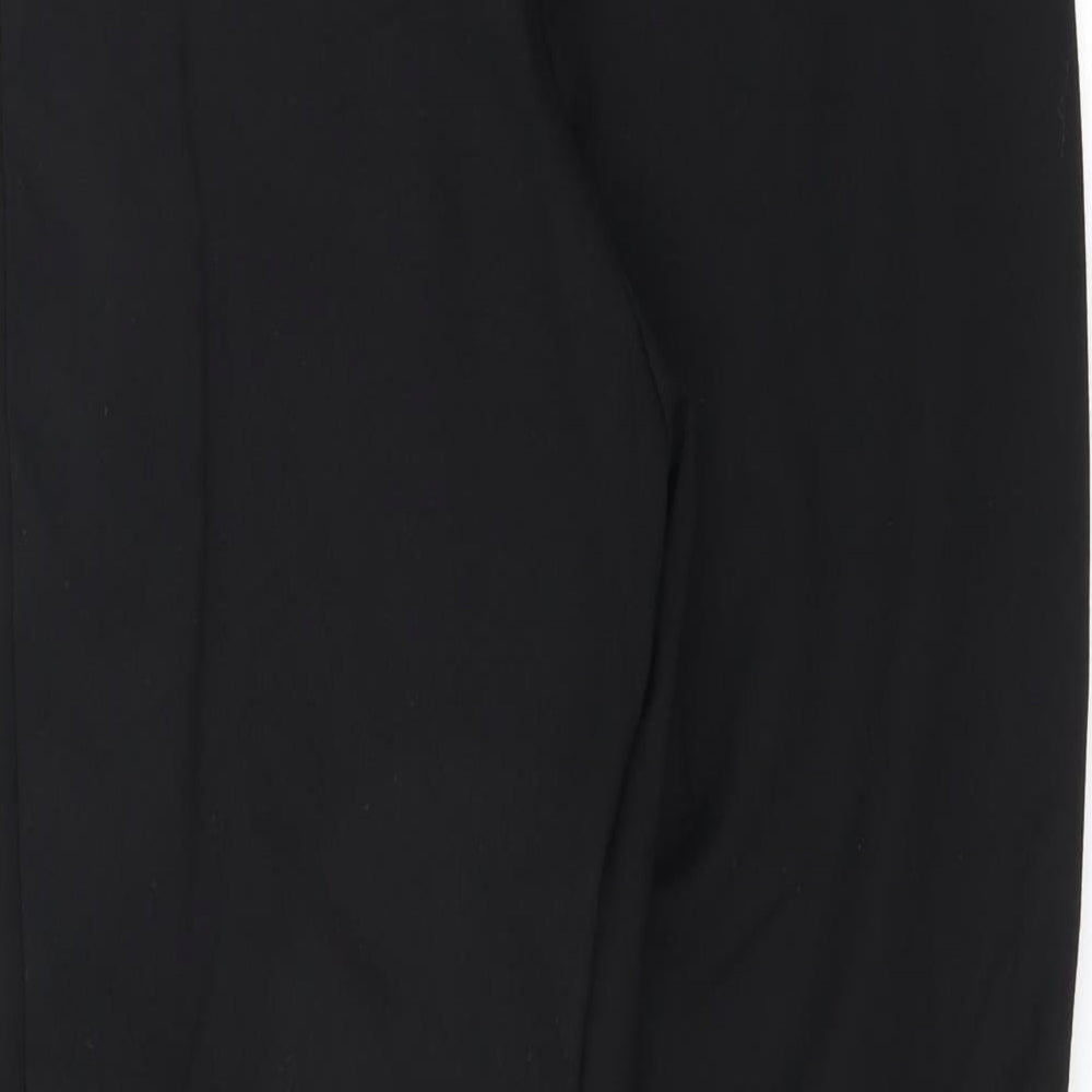 Womens UK Size 14 Marks and Spencer Extra-Slim Fit Black Trousers