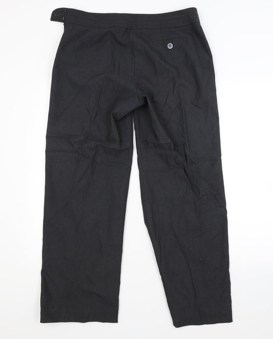 Womens UK Size 14 NEXT Regular Fit Grey Trousers
