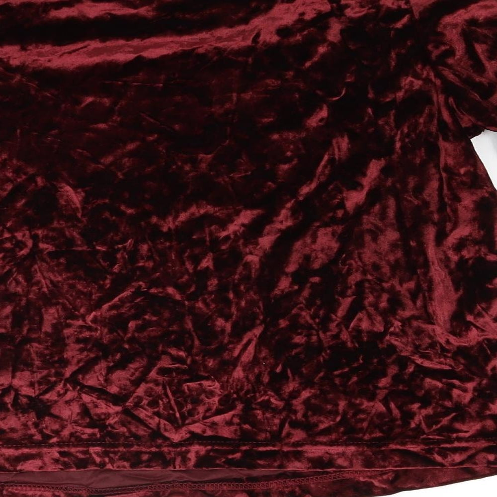 Primark Womens Red Basic T-Shirt Size 12