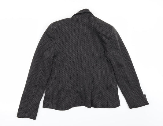 Primark Womens Grey Geometric Jacket Size 14