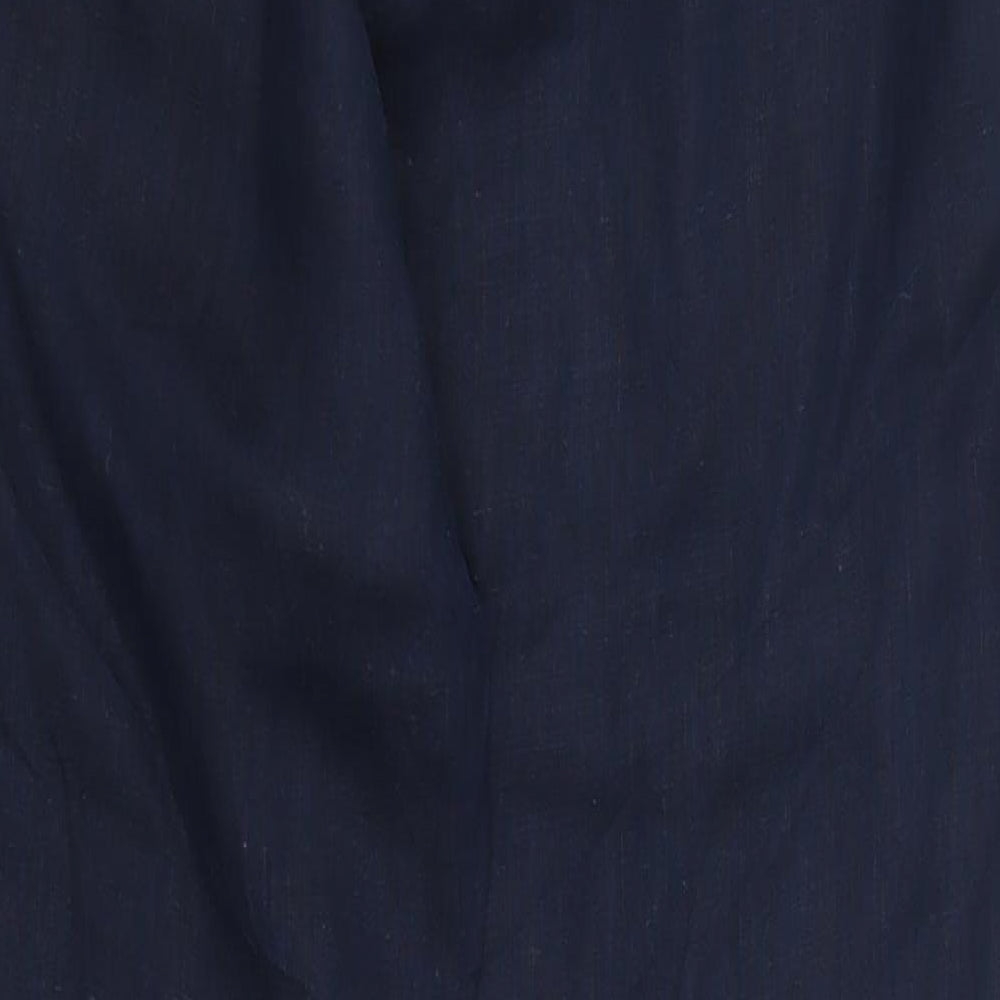 Womens UK Size 28 in Preworn Regular Fit Blue Trousers