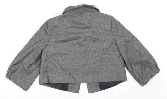 Womens UK Size 38 H&M Grey Jacket