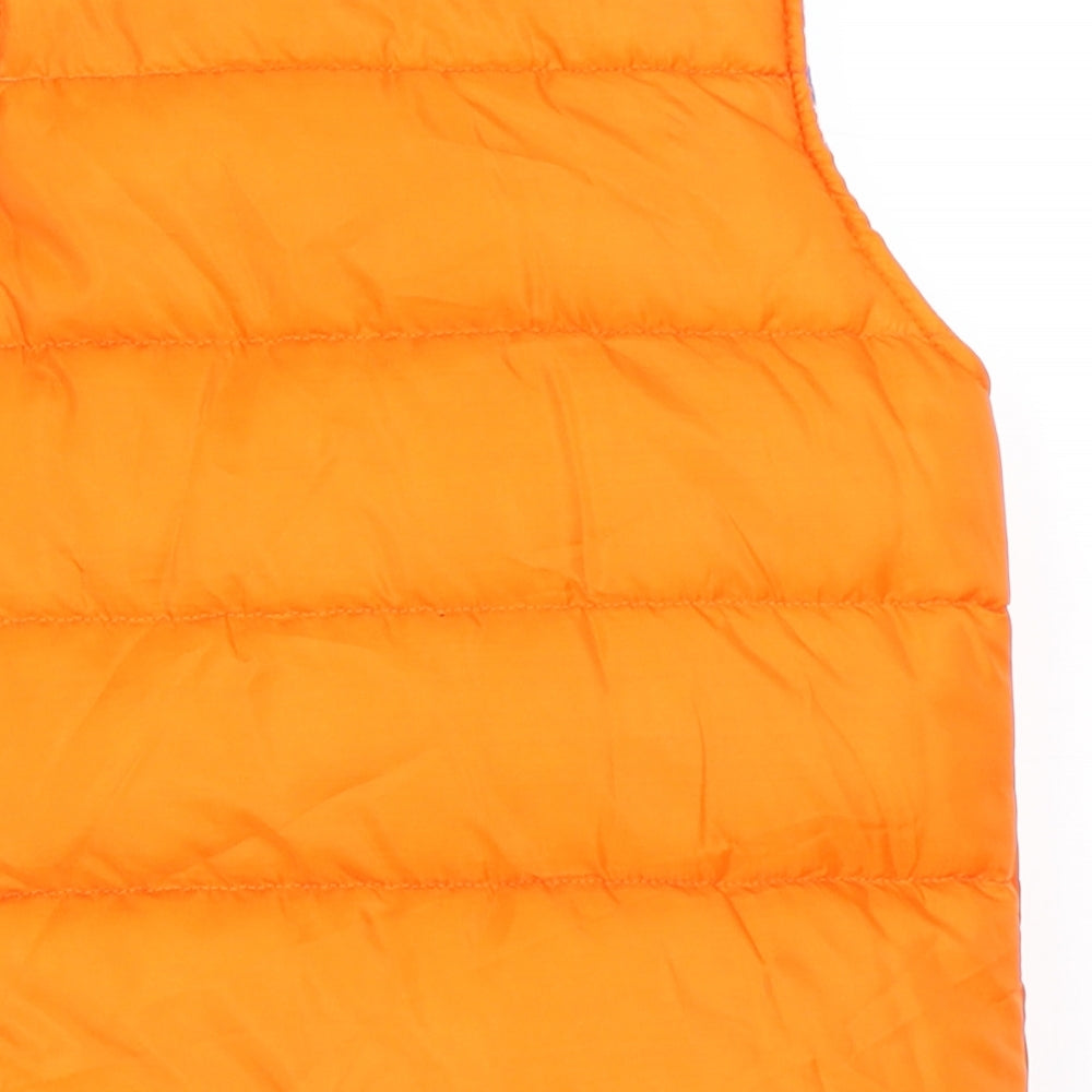 Pep&Co Boys Orange Gilet Coat Size 18-24 Months