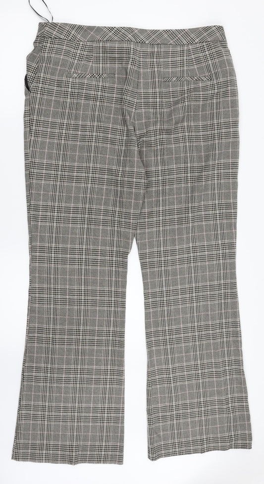 Womens UK Size 16 Dorothy Perkins Regular Fit Dress Pants Multicoloured Trousers