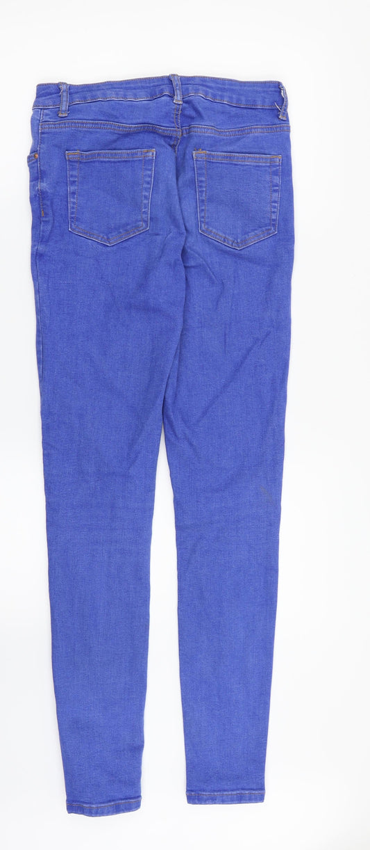 Denim. Co Womens Blue Denim Skinny Jeans Size 10 L30 in