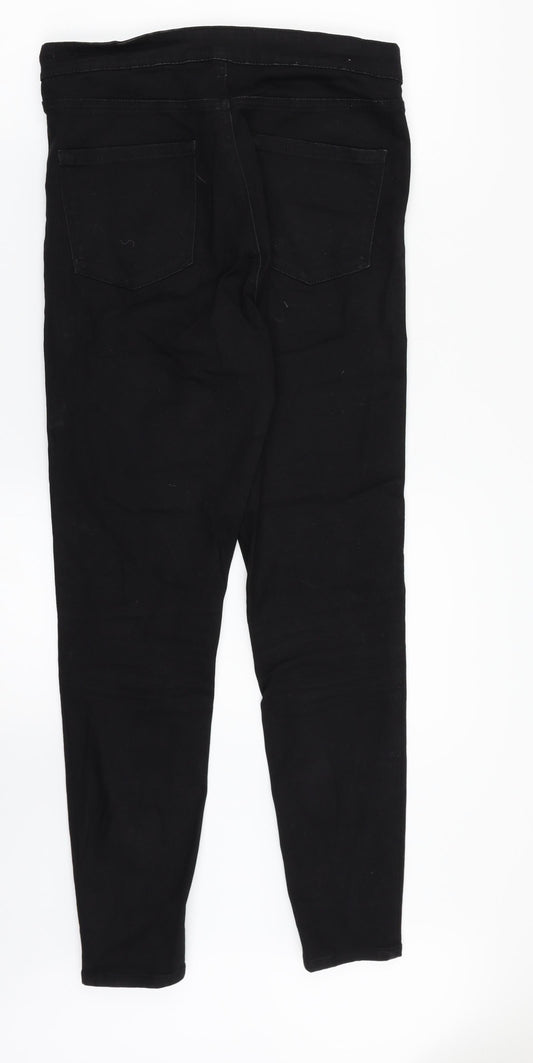 Denim. Co Womens Black Denim Straight Jeans Size 12 L25 in